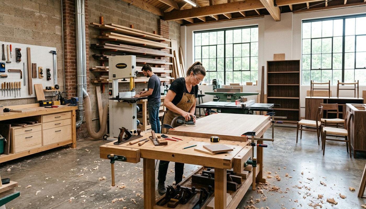 Améliorer l'espace de vie : techniques modernes de menuiserie